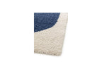 Ezio - Tapis Shaggy - Motif Abstrait - Gris