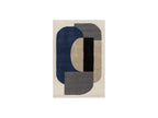 Ezio - Tapis Shaggy - Motif Abstrait - Gris