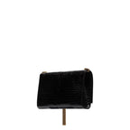 Saint Laurent - Bolso Kate Medium De Piel Con Grabado De Cocodrilo Y Borla - Mujeres - Negro