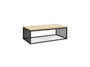 Rectangular Coffee Table - Martin - Solid Mango Wood and Metal