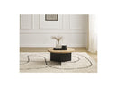 Martin - Round Coffee Table - Solid Mango Wood and Metal