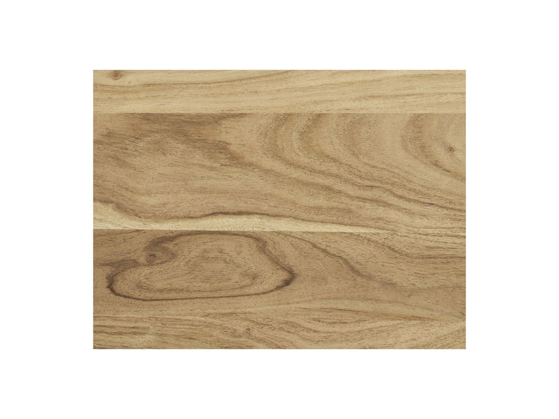 Martin - Round Coffee Table - Solid Mango Wood and Metal