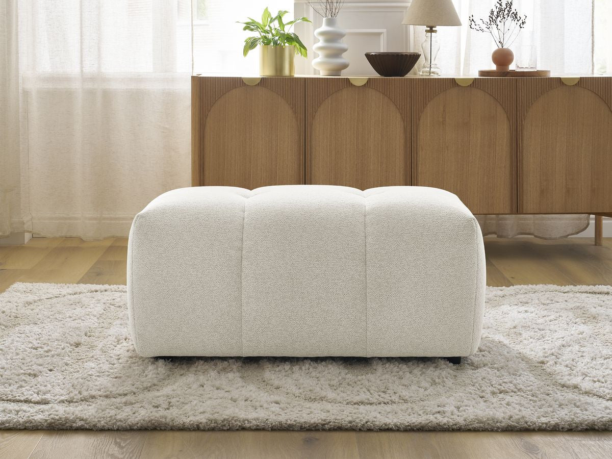 Roxelane - Pouf - Tissu Chiné