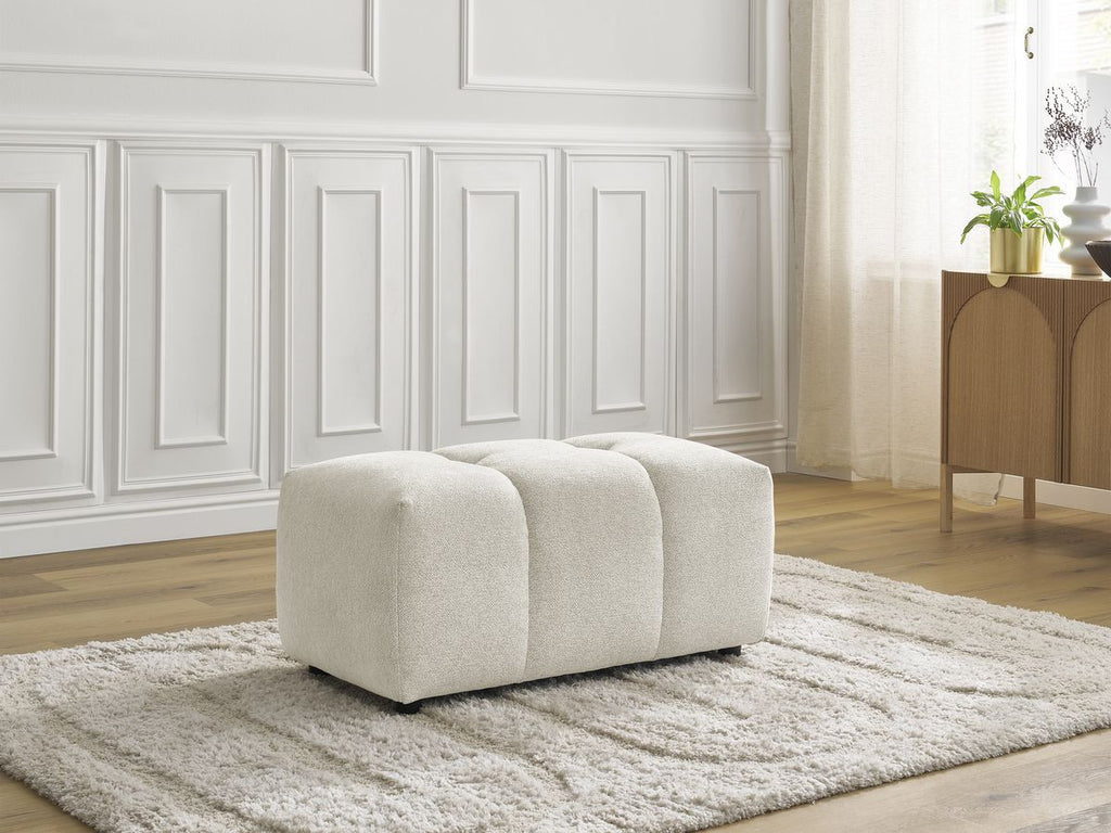 Roxelane - Pouf - Tissu Chiné