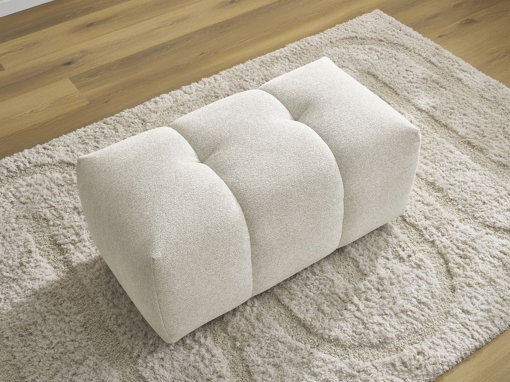 Roxelane - Pouf - Tissu Chiné