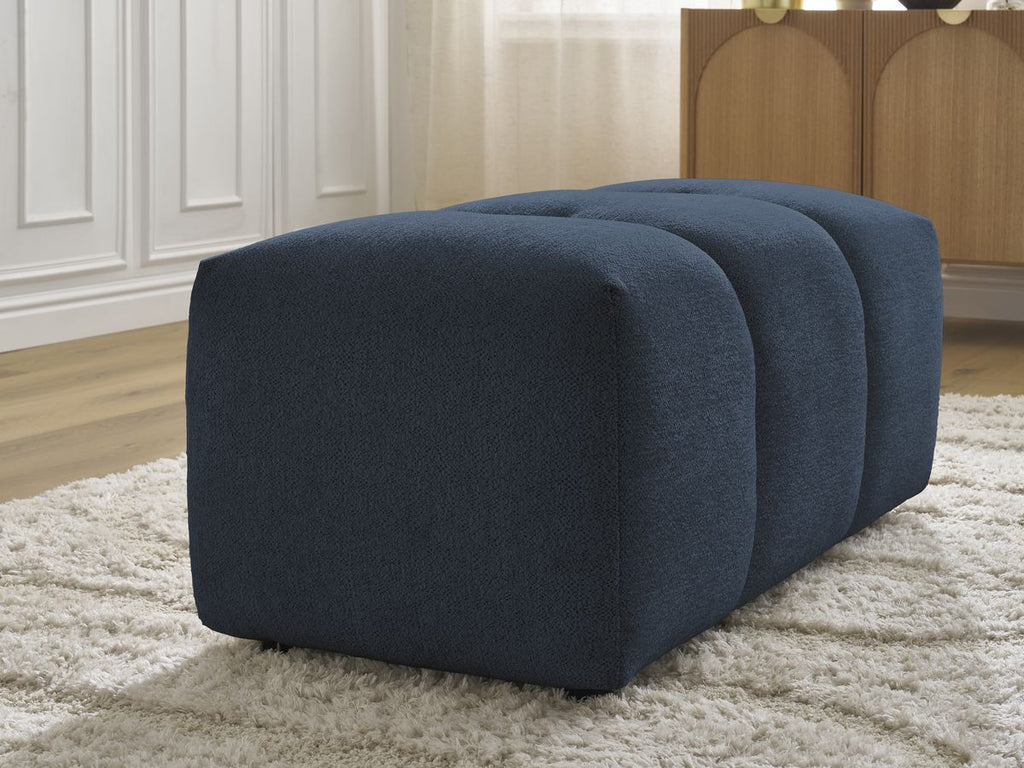 Roxelane - Pouf - Tissu Chiné