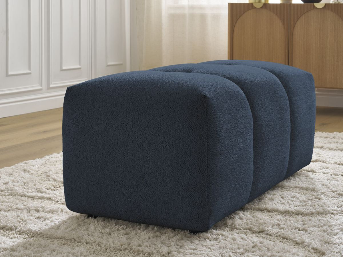 Roxelane - Pouf - Tissu Chiné