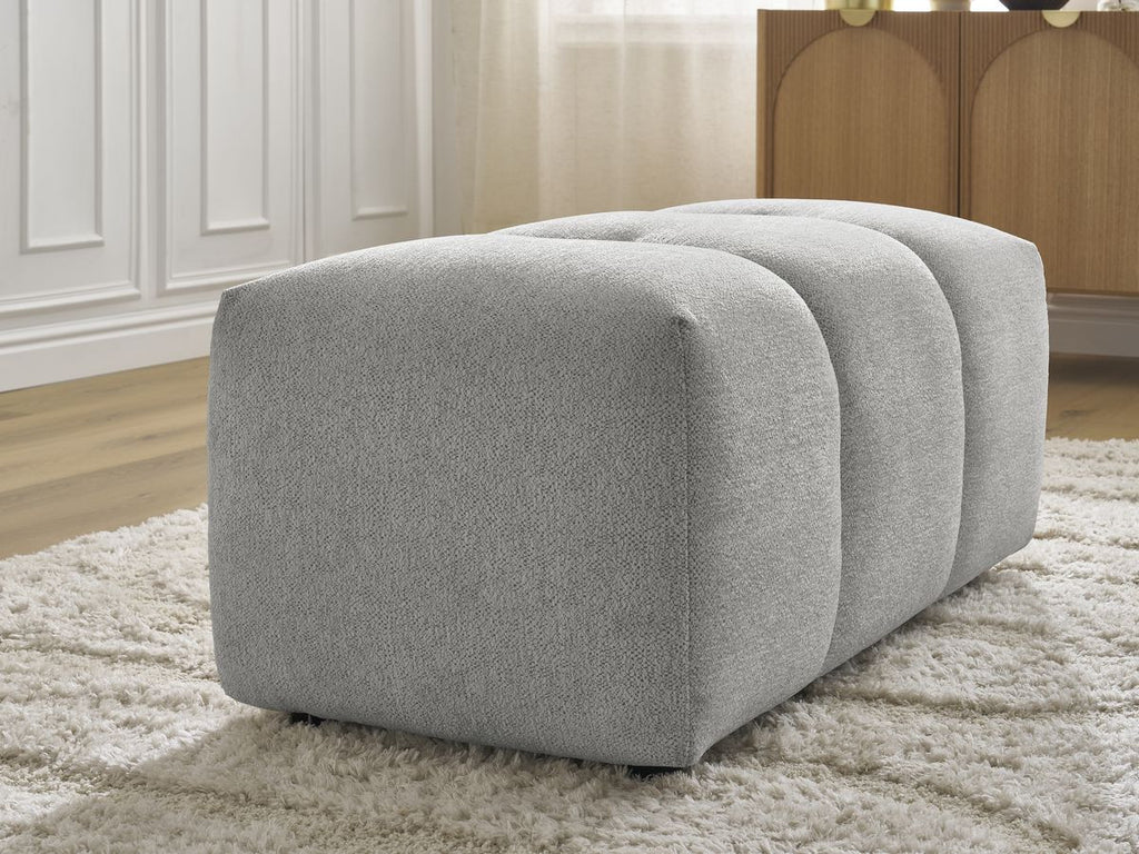 Roxelane - Pouf - Tissu Chiné
