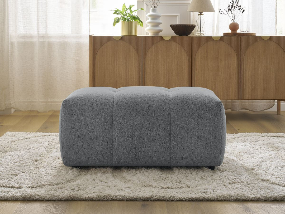 Roxelane - Pouf - Tissu Chiné