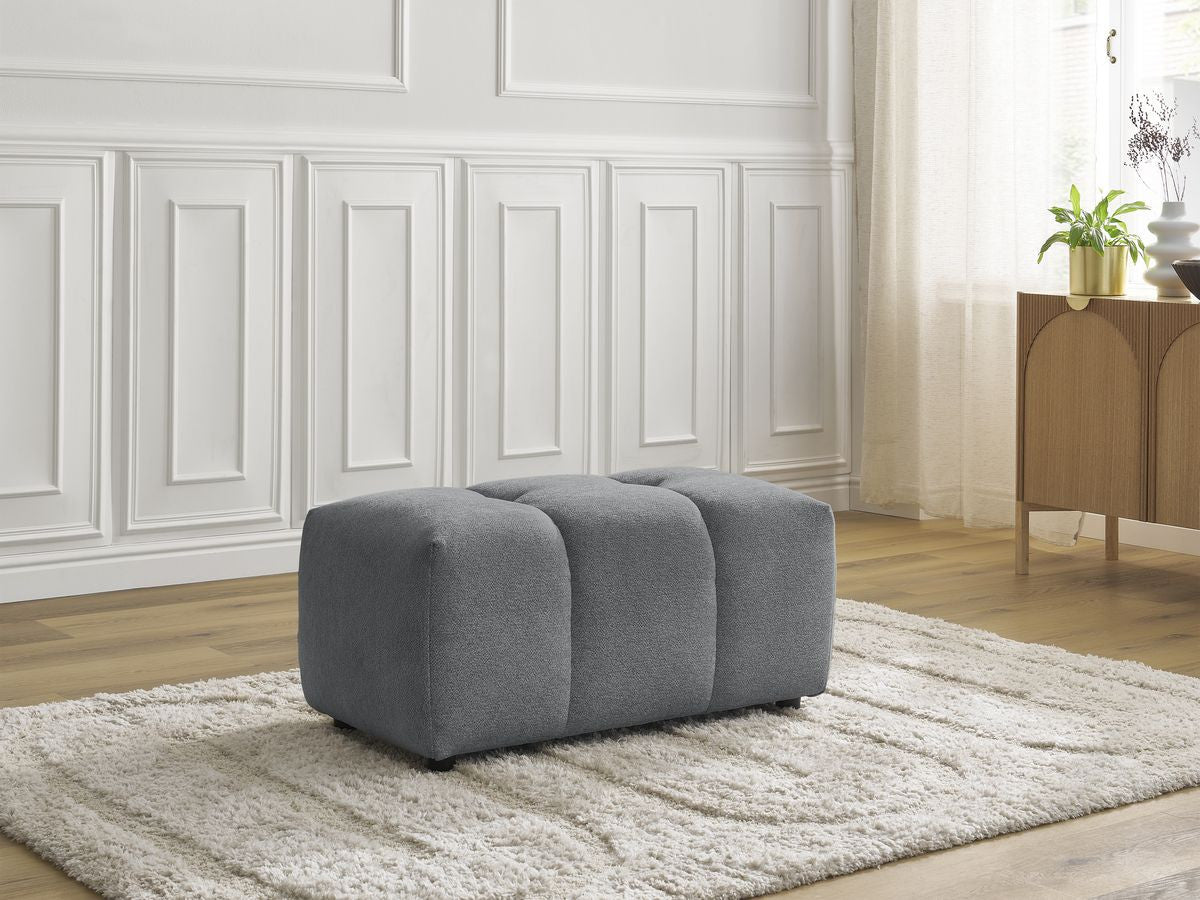 Roxelane - Pouf - Tissu Chiné