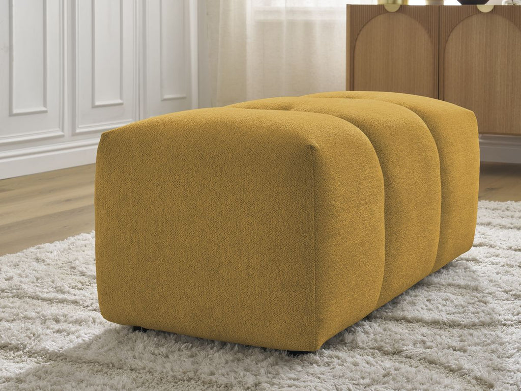 Roxelane - Pouf - Tissu Chiné