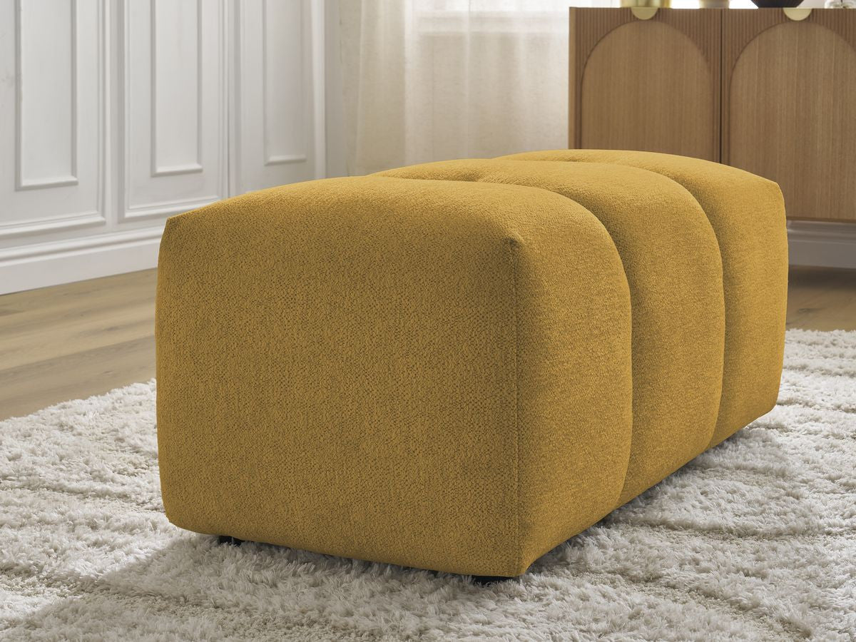 Roxelane - Pouf - Tissu Chiné