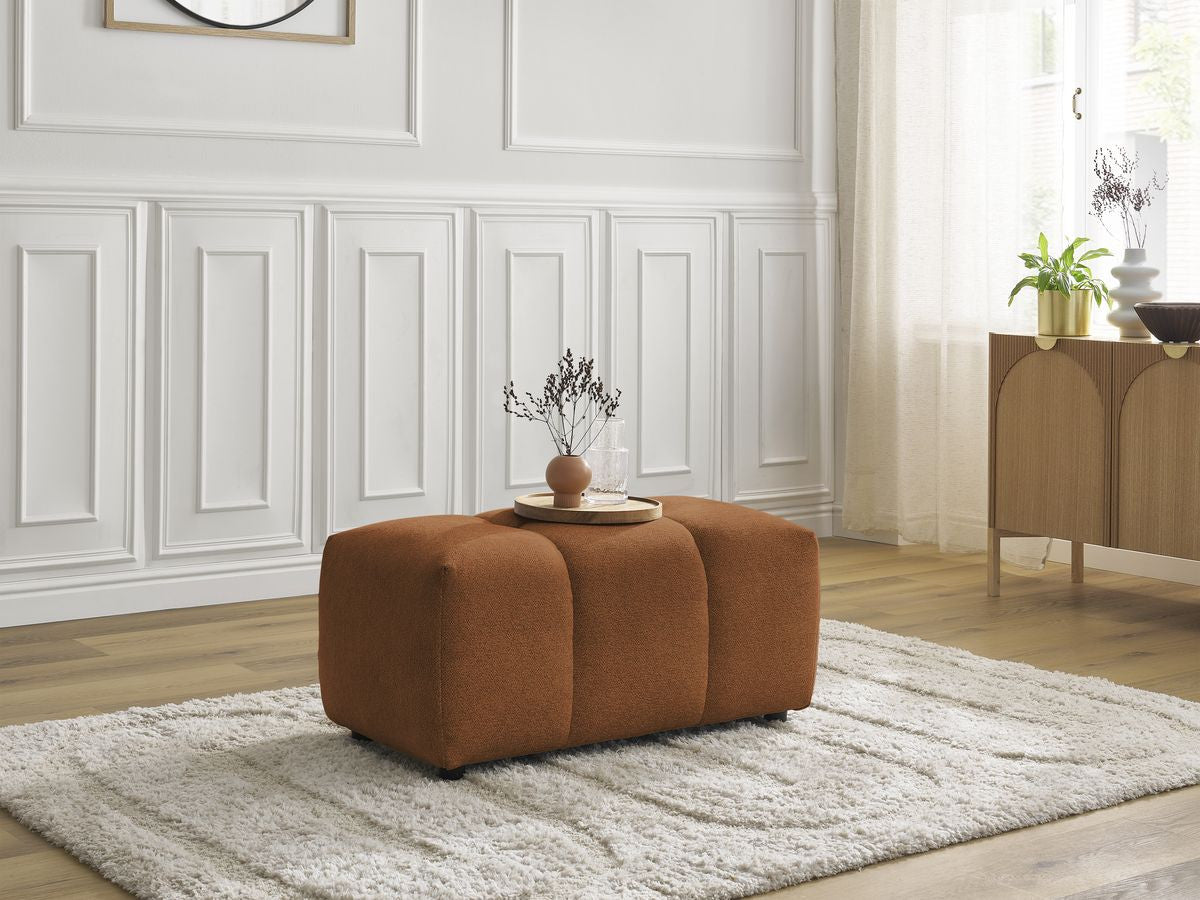 Roxelane - Pouf - Tissu Chiné