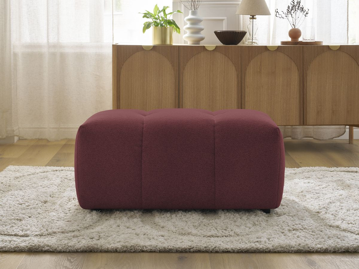 Roxelane - Pouf - Tissu Chiné