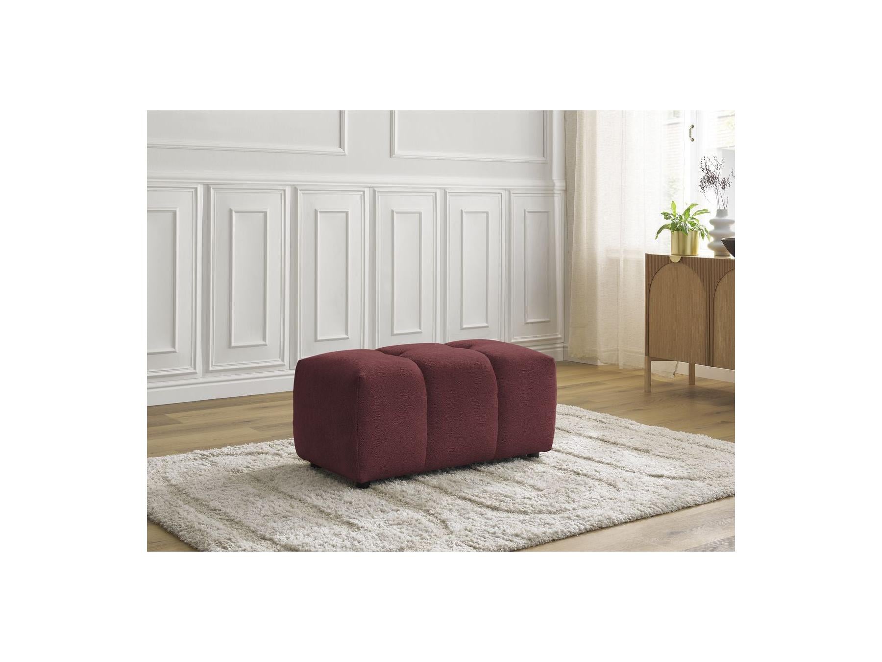 Roxelane - Pouf - Tissu Chiné