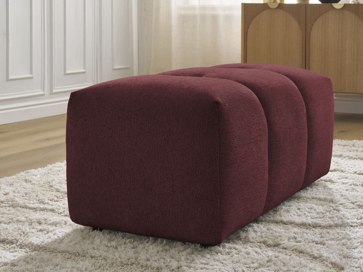 Roxelane - Pouf - Tissu Chiné