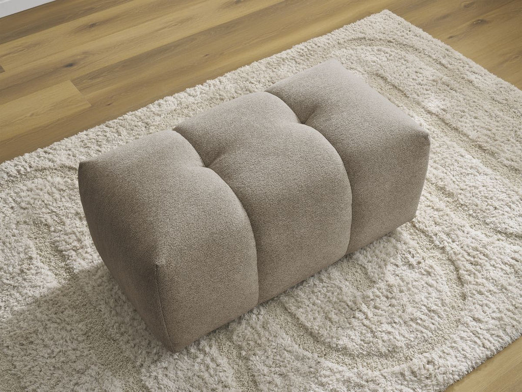 Roxelane - Pouf - Tissu Chiné