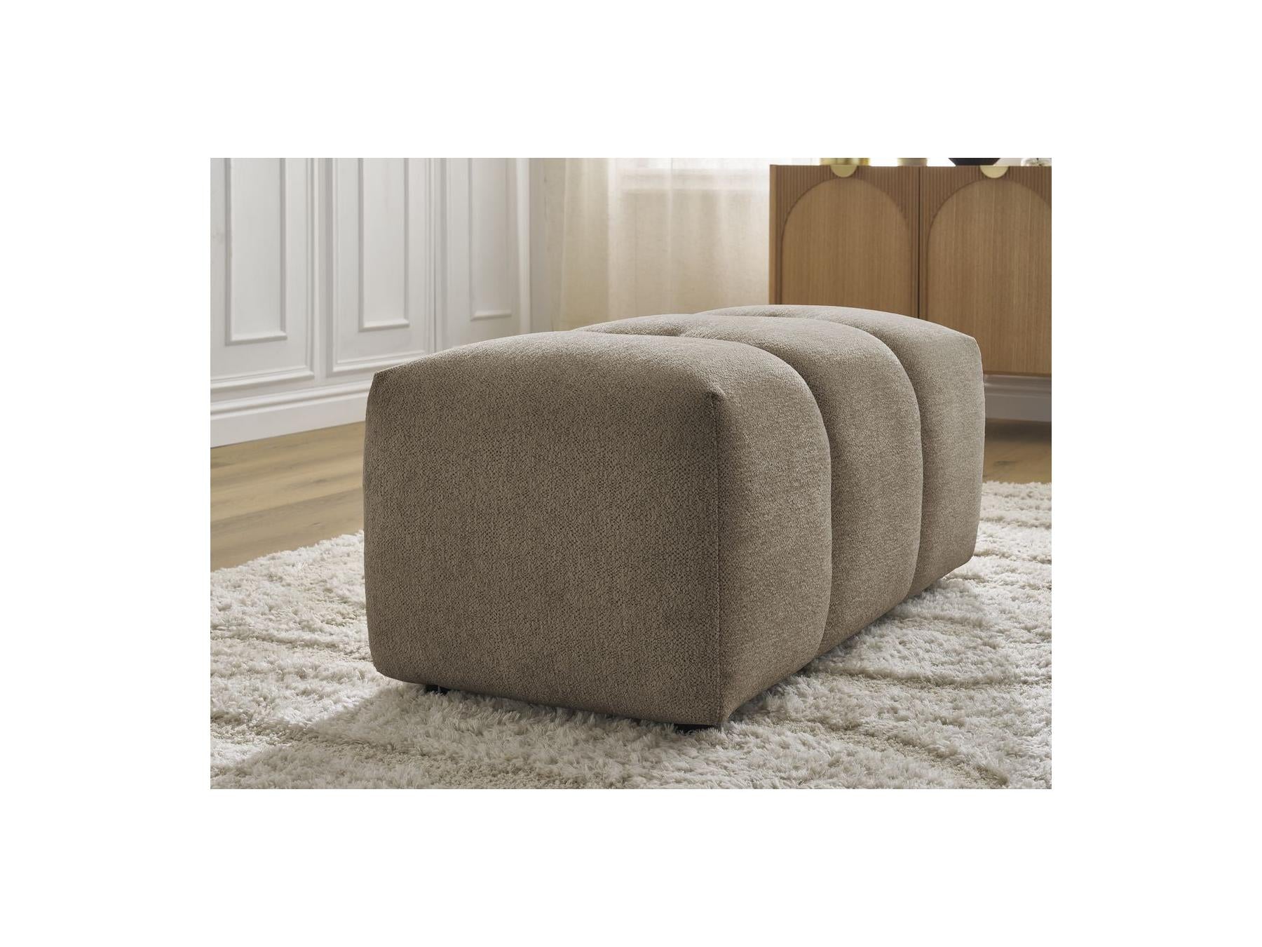 Roxelane - Pouf - Tissu Chiné