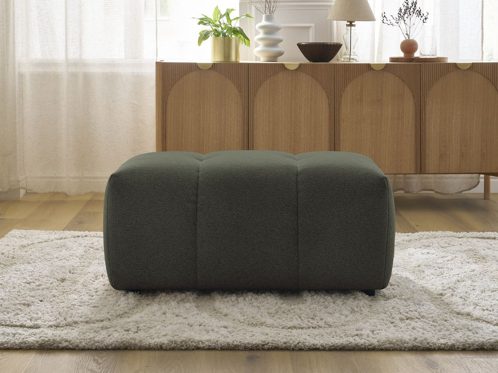 Roxelane - Pouf - Tissu Chiné