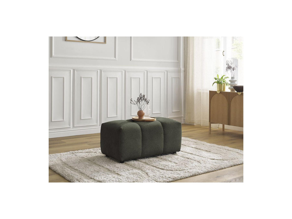 Roxelane - Pouf - Tissu Chiné