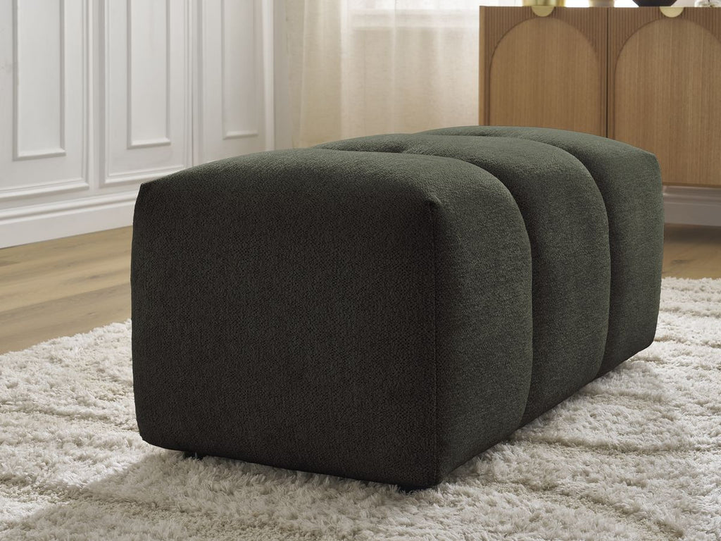 Roxelane - Pouf - Tissu Chiné