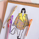 Set De 8 Rollers - Encre Gel Pailleté - Uni-Ball