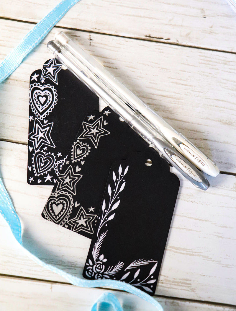 Set De 5 Rollers - Encre Gel Pailleté - Uni-Ball