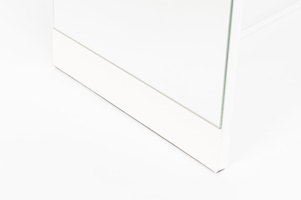 Stand - Mirror - Steel - White