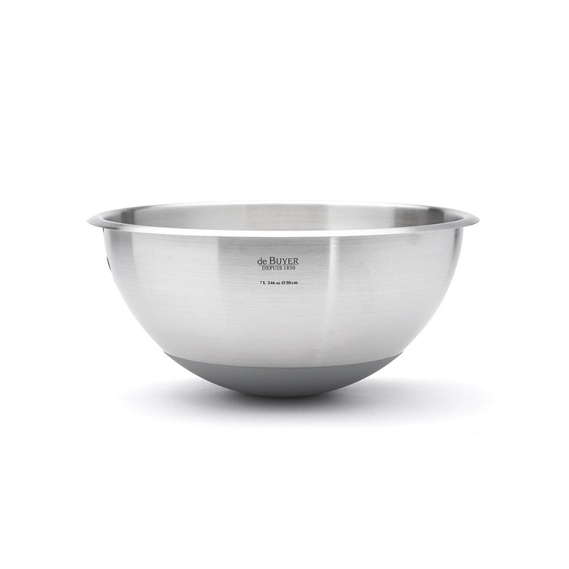 Lavabo - Acero inoxidable y silicona - Ø30cm - Acero inoxidable