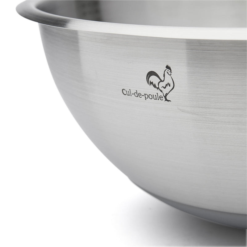 Lavabo - Acero inoxidable y silicona - Ø30cm - Acero inoxidable