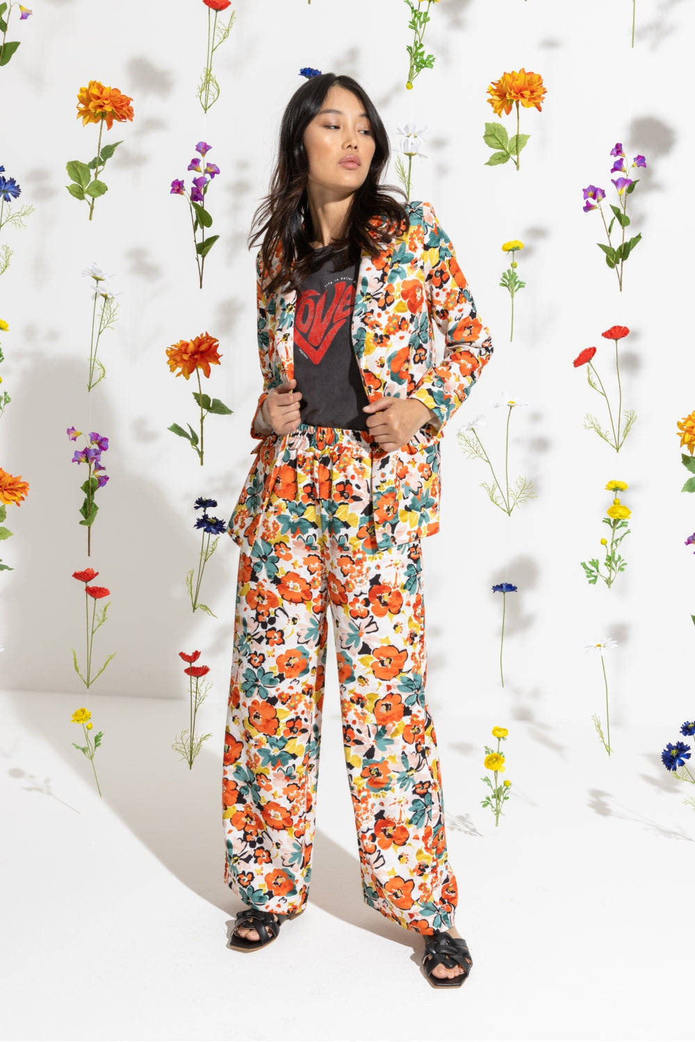 Los pantalones Tracy Flower Of Love