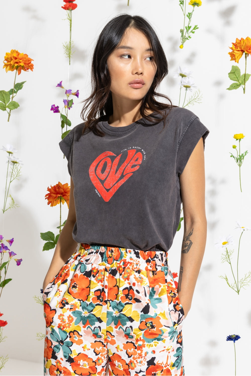 Los pantalones Tracy Flower Of Love