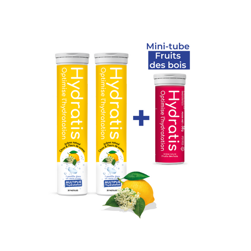 2 Elderflower Lemon Tubes + 1 Fruits Des Bois Mini Tube