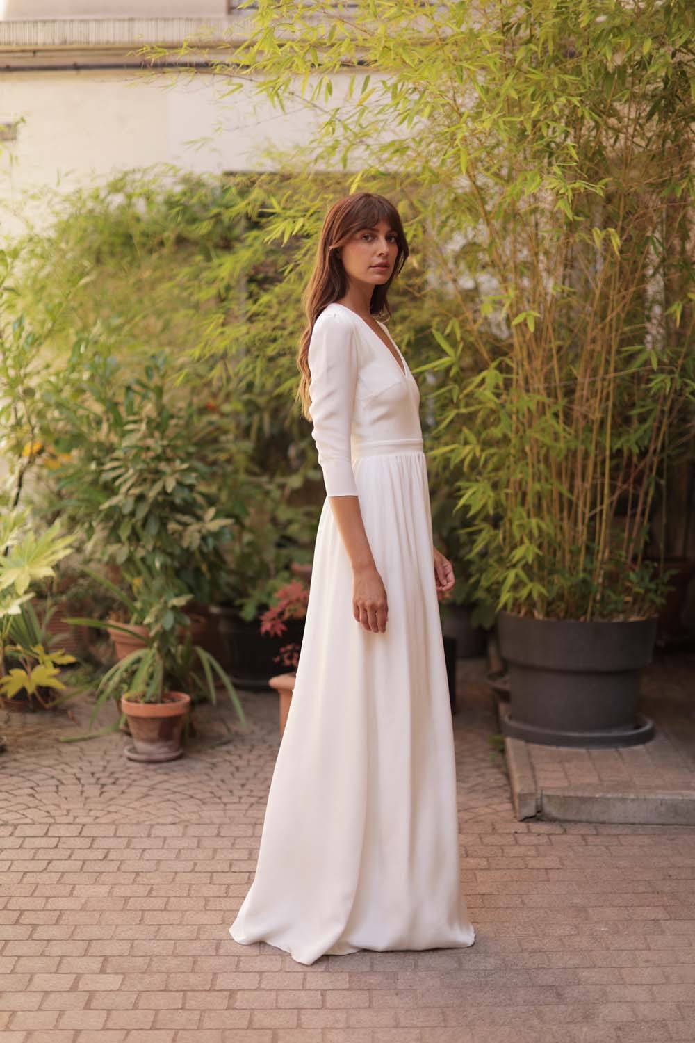 Noelie Dress - White