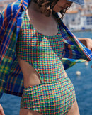Maillot Une Pièce Andréa - Madras