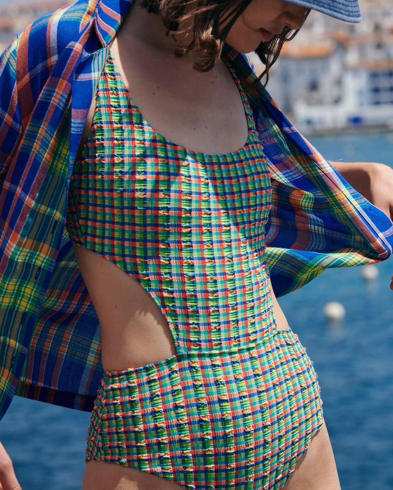 Maillot Une Pièce Andréa - Madras