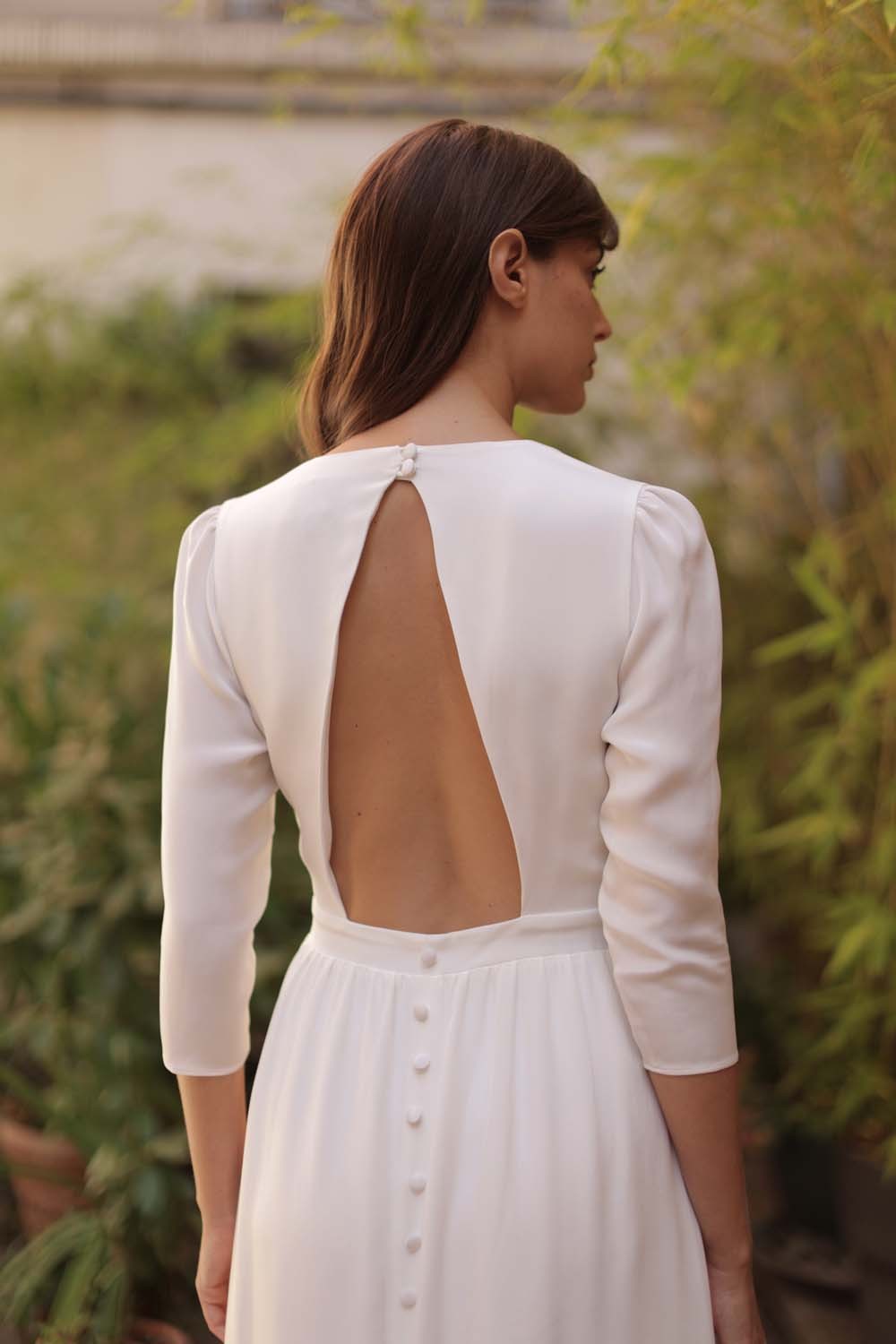 Noelie Dress - White