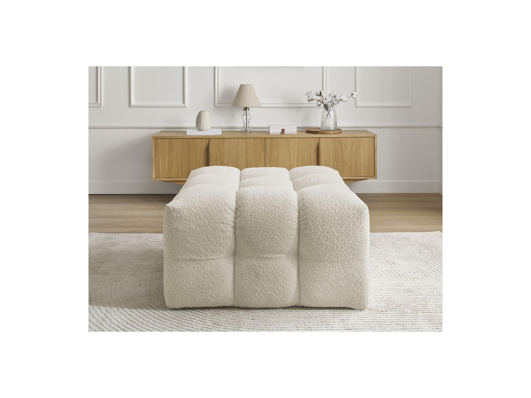 Cloud - Pouffe - Bouclé Fabric