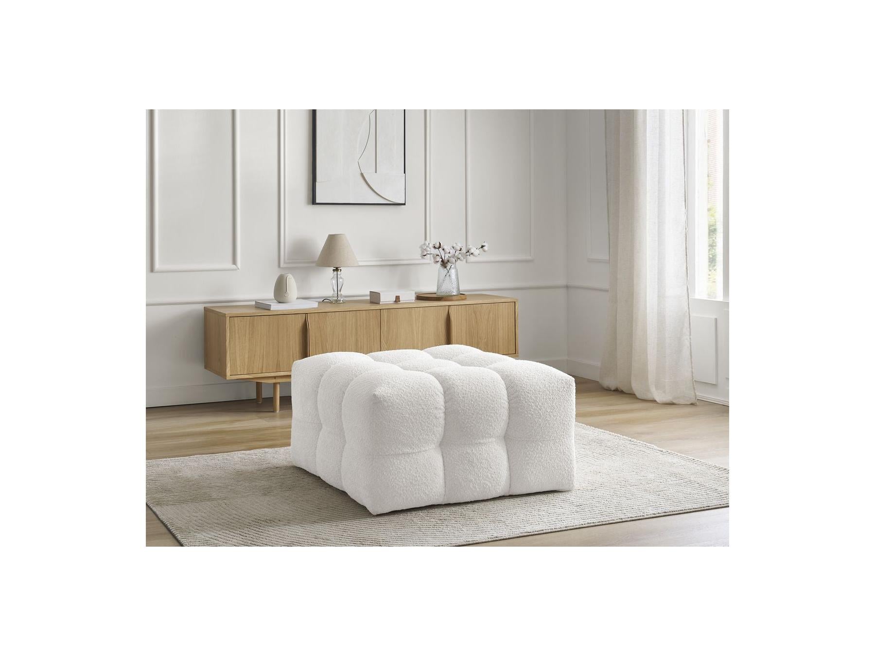 Cloud - Pouffe - Bouclé Fabric
