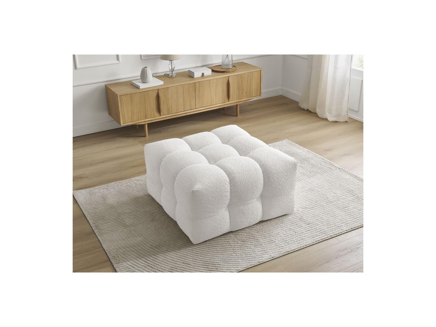 Cloud - Pouffe - Bouclé Fabric