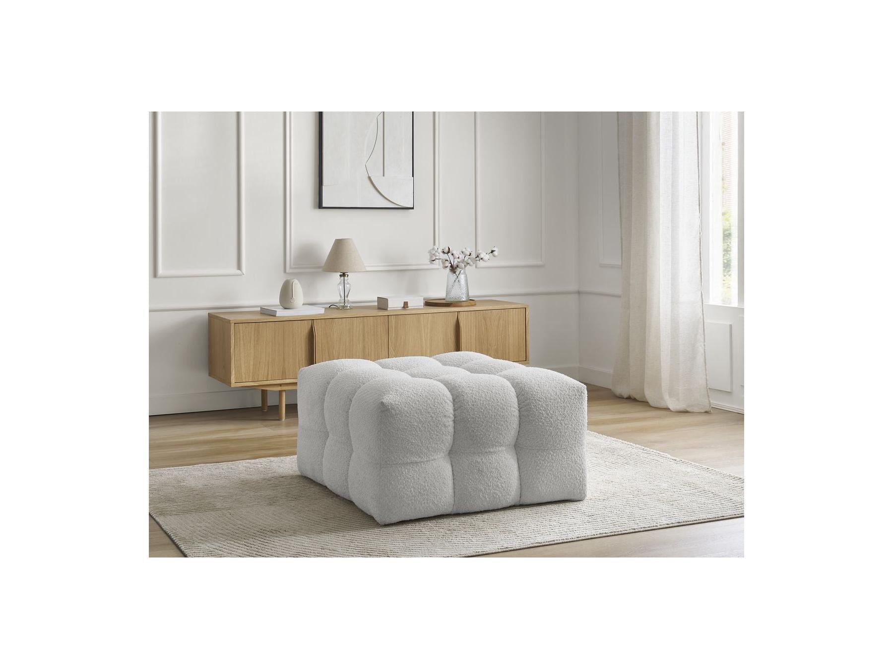 Cloud - Pouffe - Bouclé Fabric