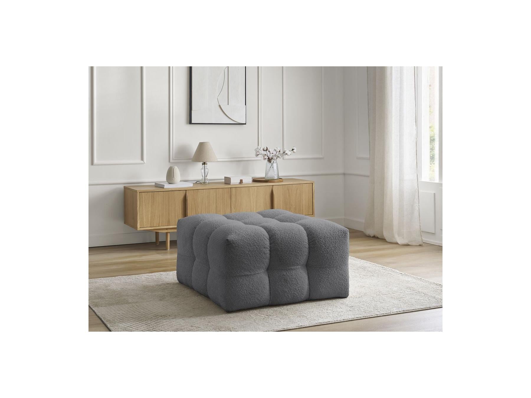 Cloud - Pouffe - Bouclé Fabric