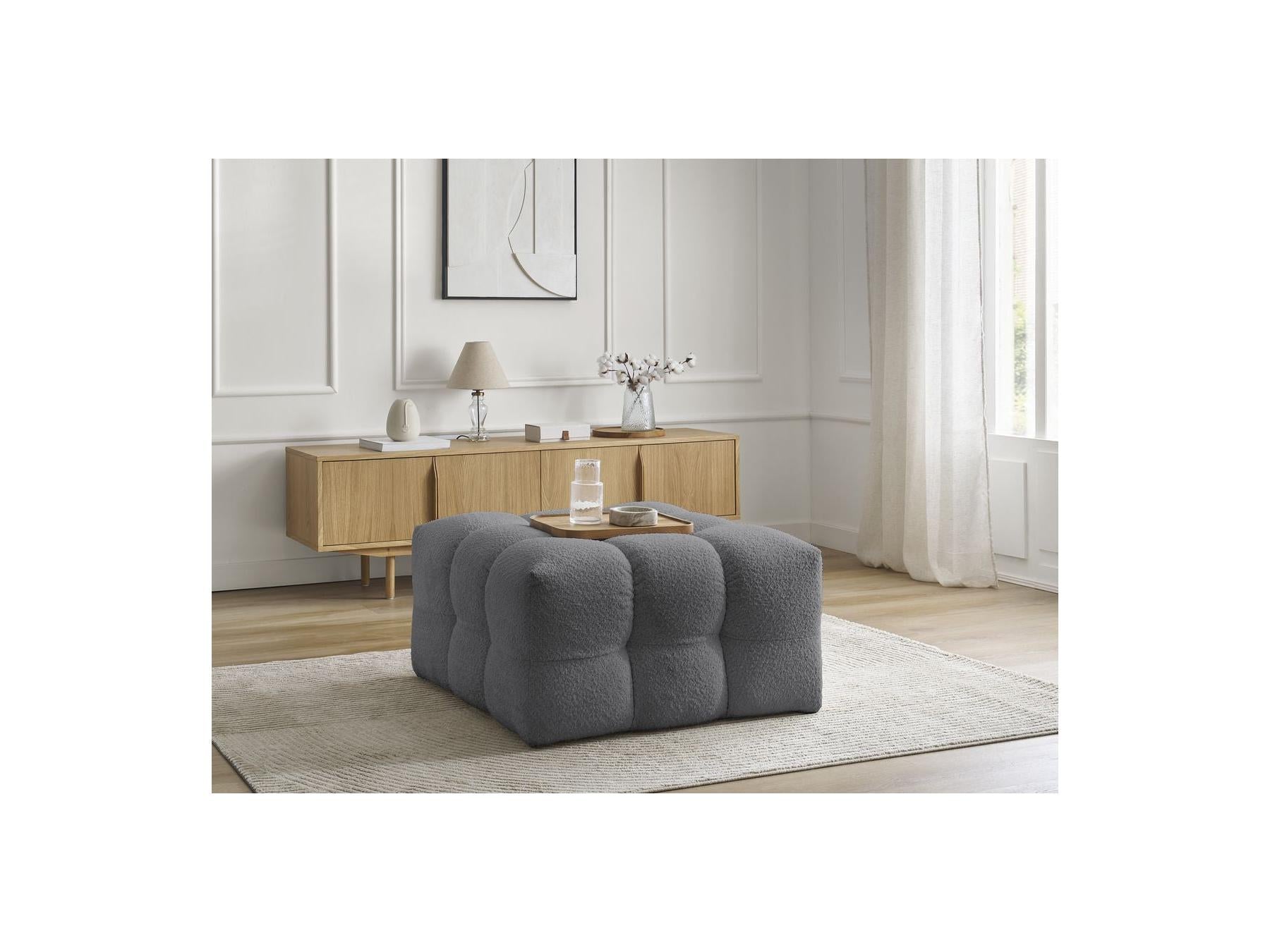 Cloud - Pouffe - Bouclé Fabric