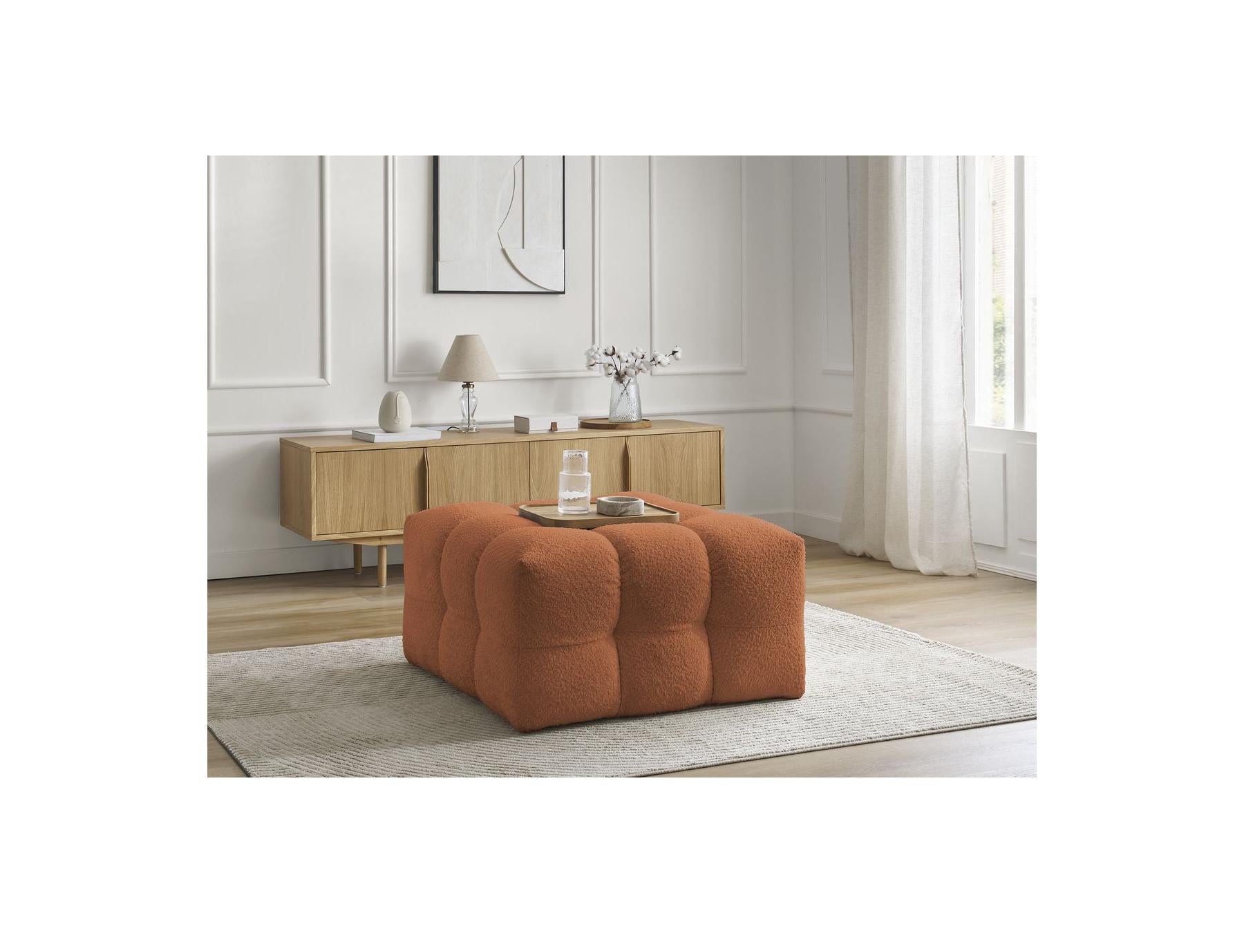 Cloud - Pouffe - Bouclé Fabric