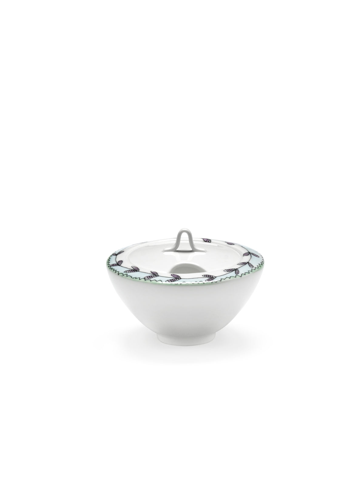 Midnight Flowers - Sucrier - Porcelaine Bone China - Blossom Milk