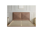 Cama Con Lamas Macizas - Mara - Tejido Texturizado