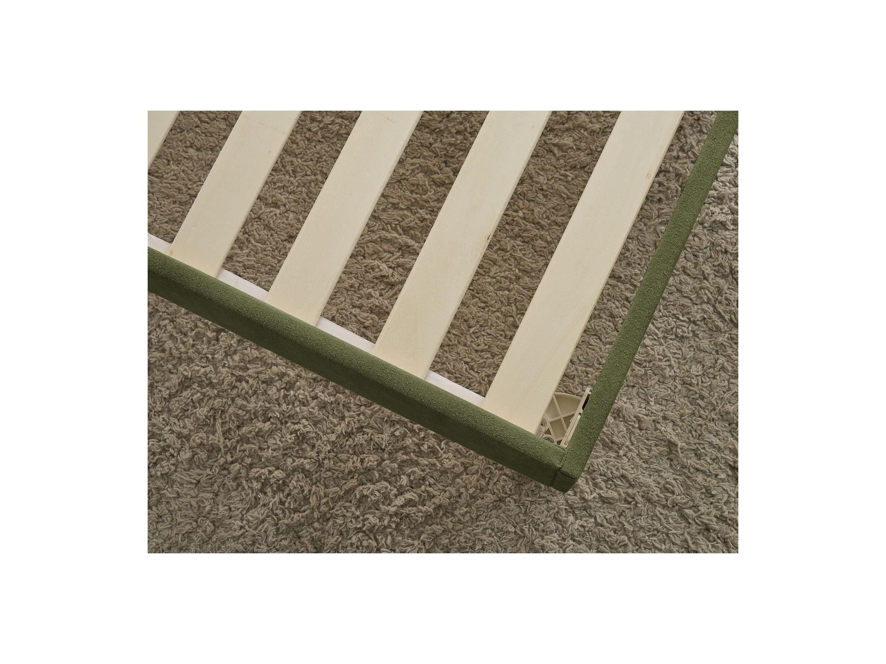 Cama Con Lamas Macizas - Mara - Tejido Texturizado
