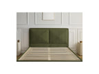 Cama Con Lamas Macizas - Mara - Tejido Texturizado