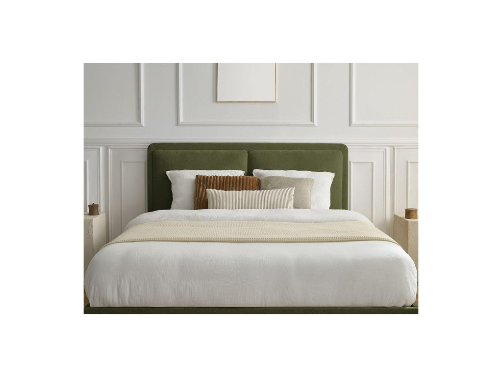 Cama Con Lamas Macizas - Mara - Tejido Texturizado