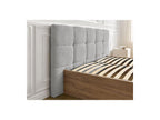 Cama con canapé - Kumo - Tejido bouclé
